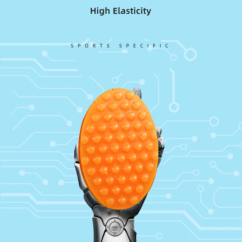 Poron Shock-absorbing Comfortable Sweat-absorbing Non-slip Sports Running Insoles Comfortable 35-46 Yards Can Be Cut Insoles