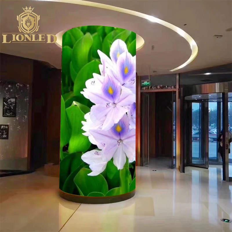 Lionled 320*160 RX2 1/40 Scan 4-layer PCB Board Hot Style Led Video Wall Soft Digital Sign Display Indoor Flex LED Screen