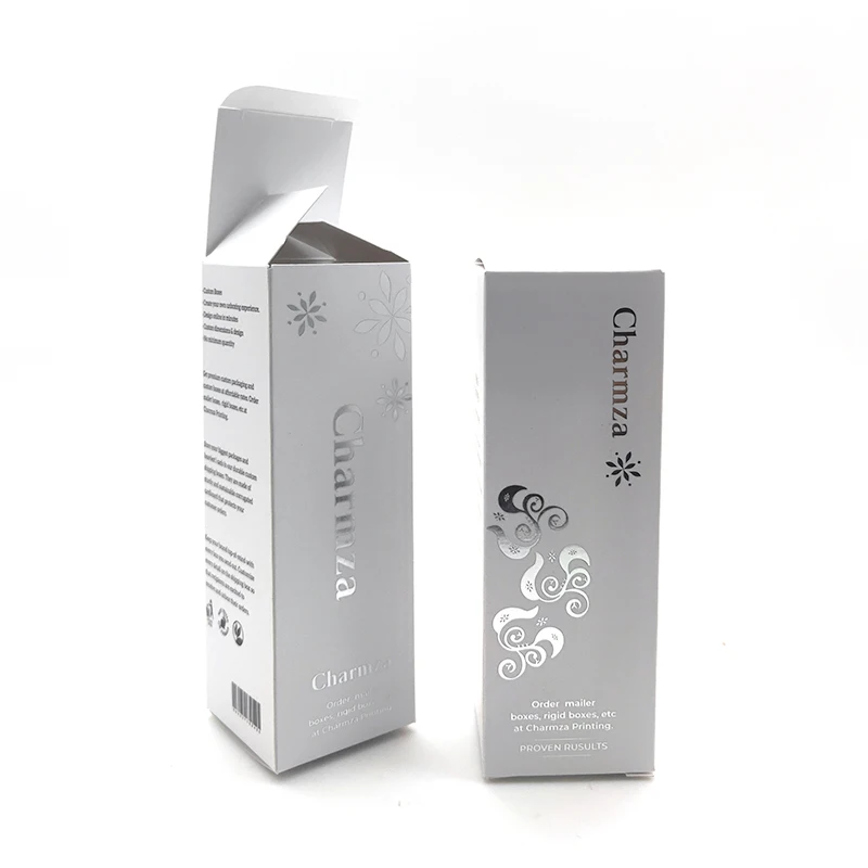 Custom Luxury Cardboard Skincare Box Packaging for Products Cosmetic Paper Box Printing Customized CMYK 4 Color Offest Printing