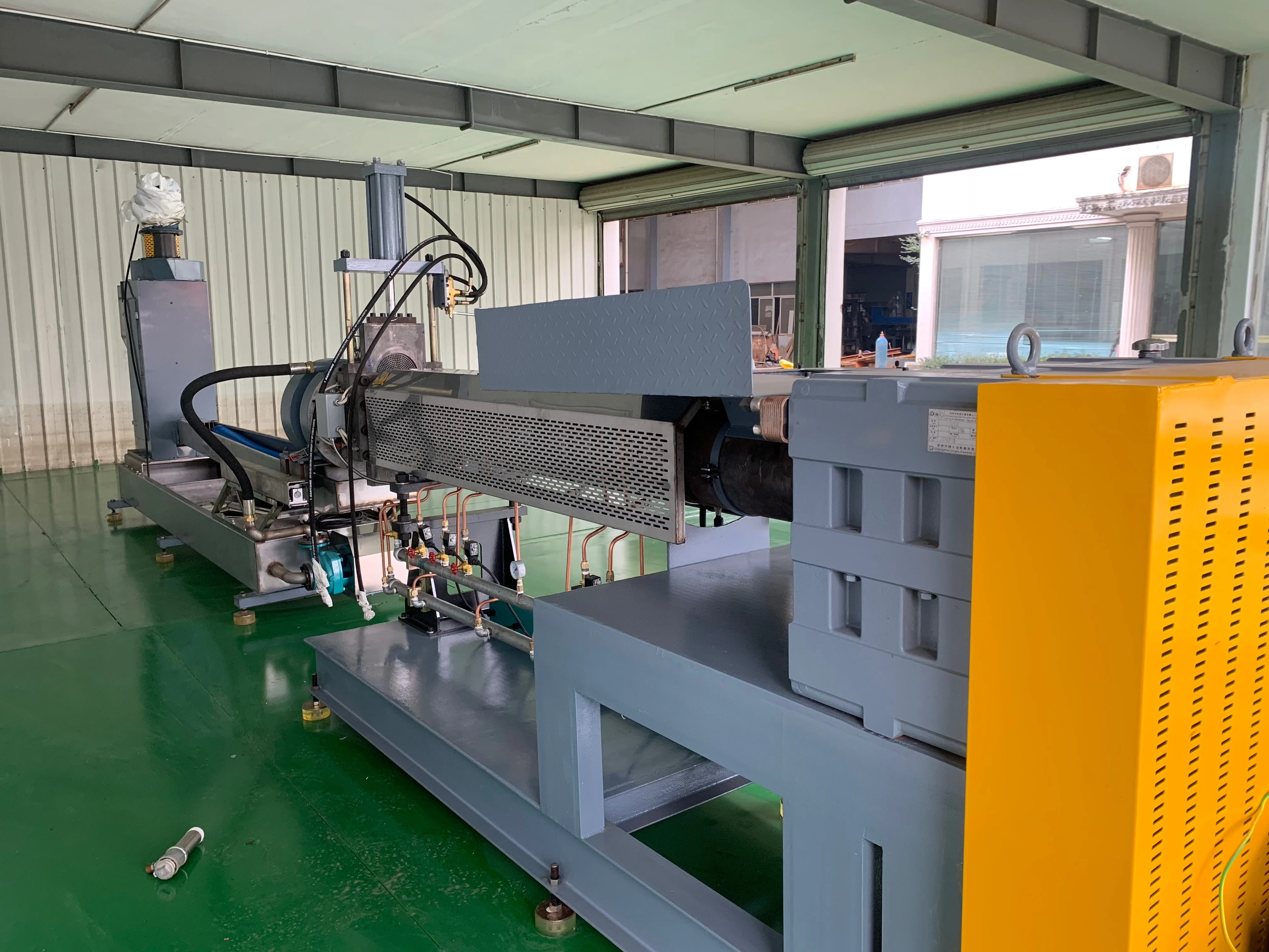 Flakes Granules Granulating/pelletizing Production Plastic Compounding Granulating Line