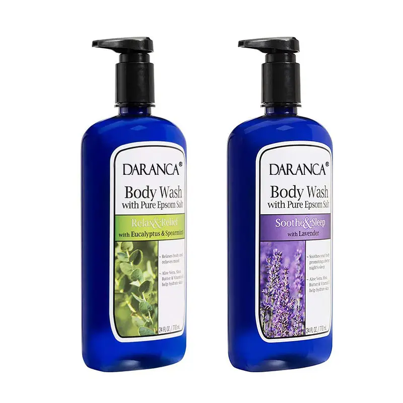New Arrival Organic Body Wash Gentle Cleansing Long Lasting Fragrance Sleep&Pain Body Wash Set