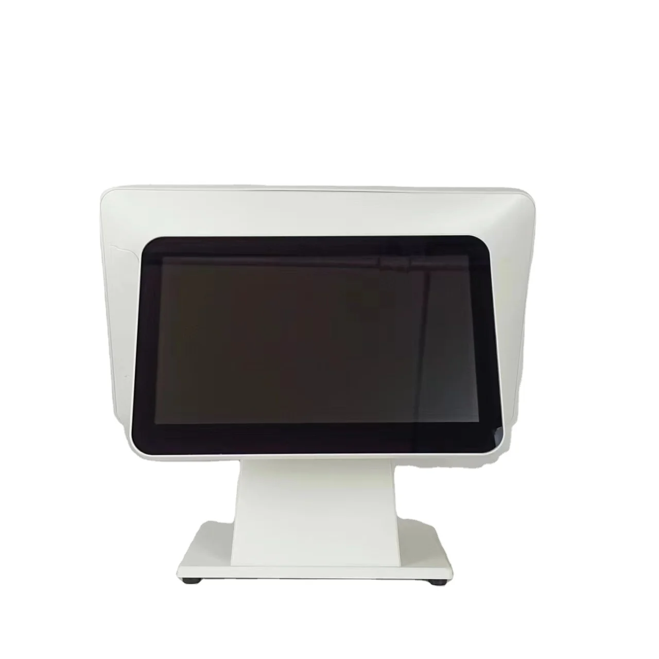 Adjustable 15.6 Inch Windows Android Touch Screen External Printer And 2nd Screen Cash Register Payment Terminal Pos System
