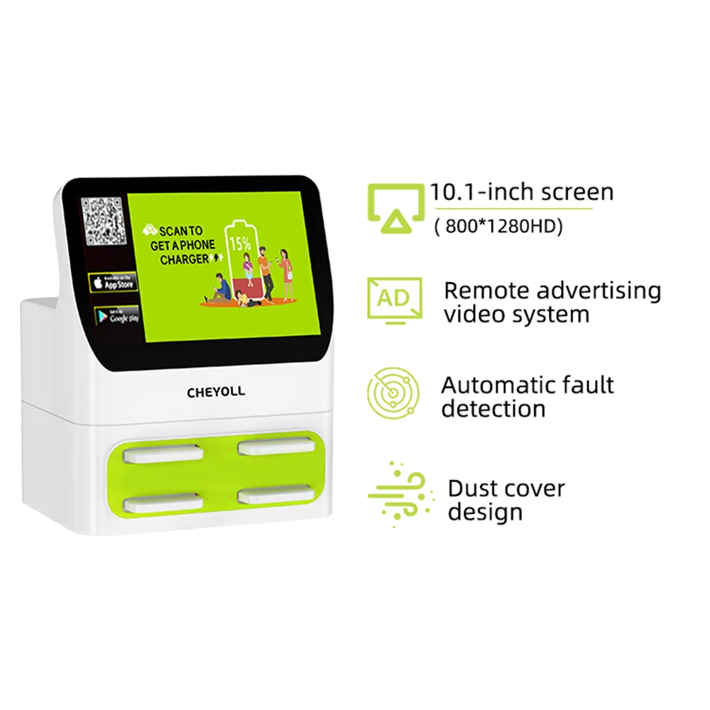 Top phone Charger Banks 2024 Sharing Buy System Hongkong Share station with Screen Business PowerBank Rental