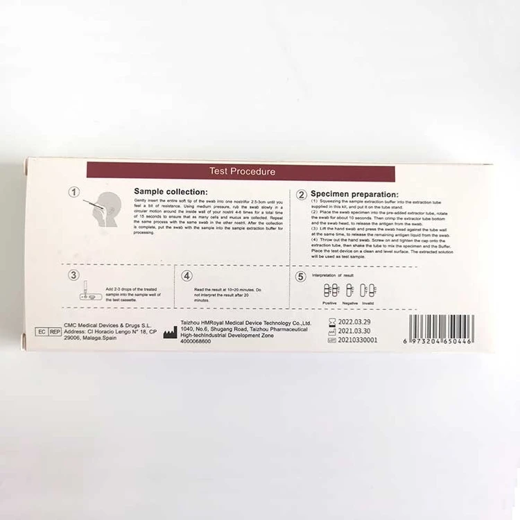  Portable High Quality And Practical Long Shelf Life Storage Antigen Rapid Test