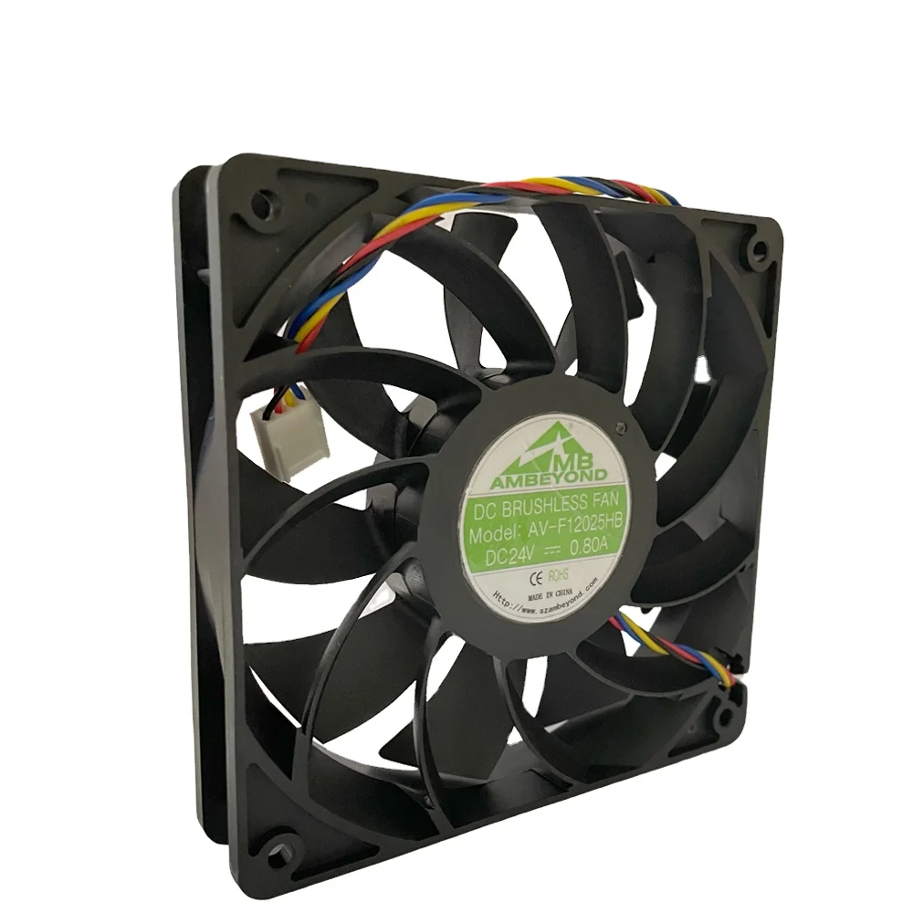 36 Volt Dc Brushless 5v 12v 24v Lock Protection UL Approved Oem Cooling 12025 Fan For GPS