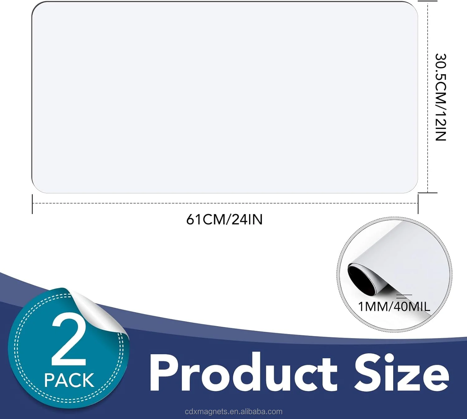 Hot Sale Bumper Sticker Magnets Flexible Magnetic Bumper Sticker Sheet Blank Car Magnets for Car