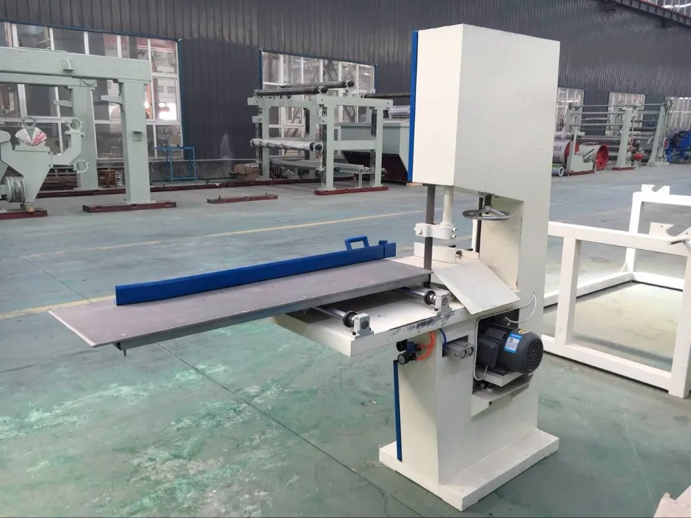 Toilet Paper Large Roll Slitting Rewinding Vertical Electric Perforating Machine Paper Perforating Machine