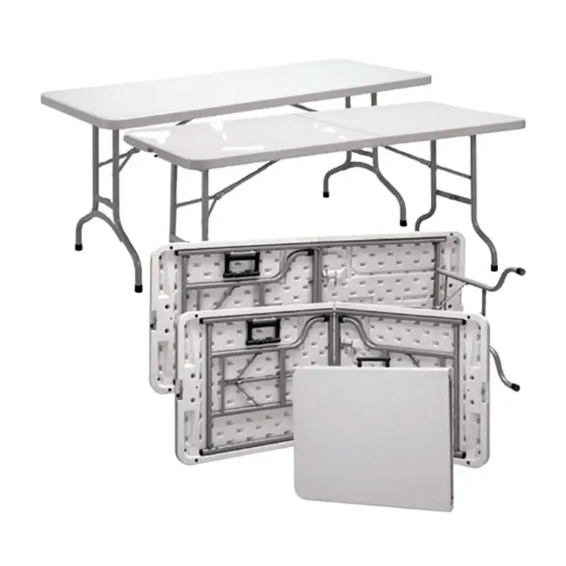 Wholesale Price of Portable Hdpe Plastic Dining Folding Table
