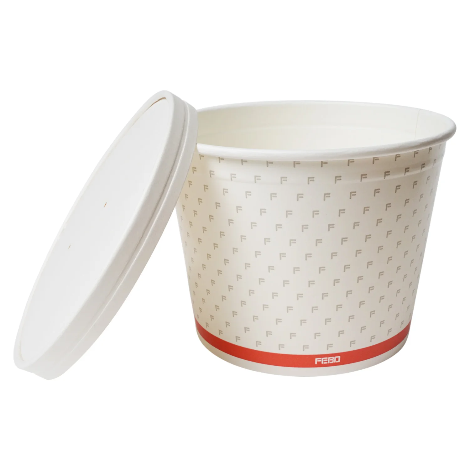 Wholesale Personalize Printed White Fried Chicken Wing Paper Bucket
