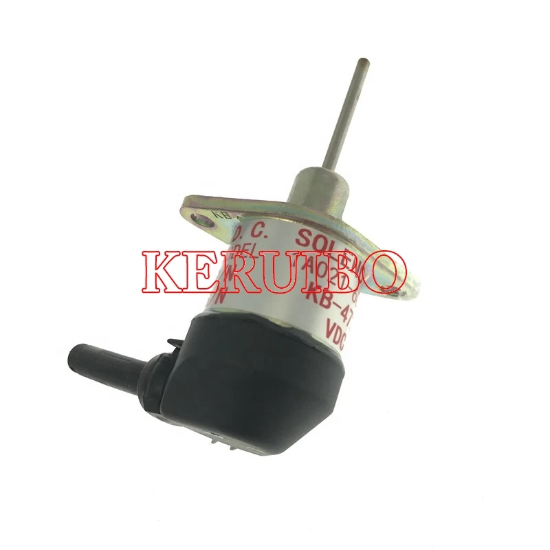 Diesel shutdown engine fuel shutoff stop solenoid valve 12V 1A021-60017 1903-3009 1A021-60015 PC56-7 For kubota takeuchi160