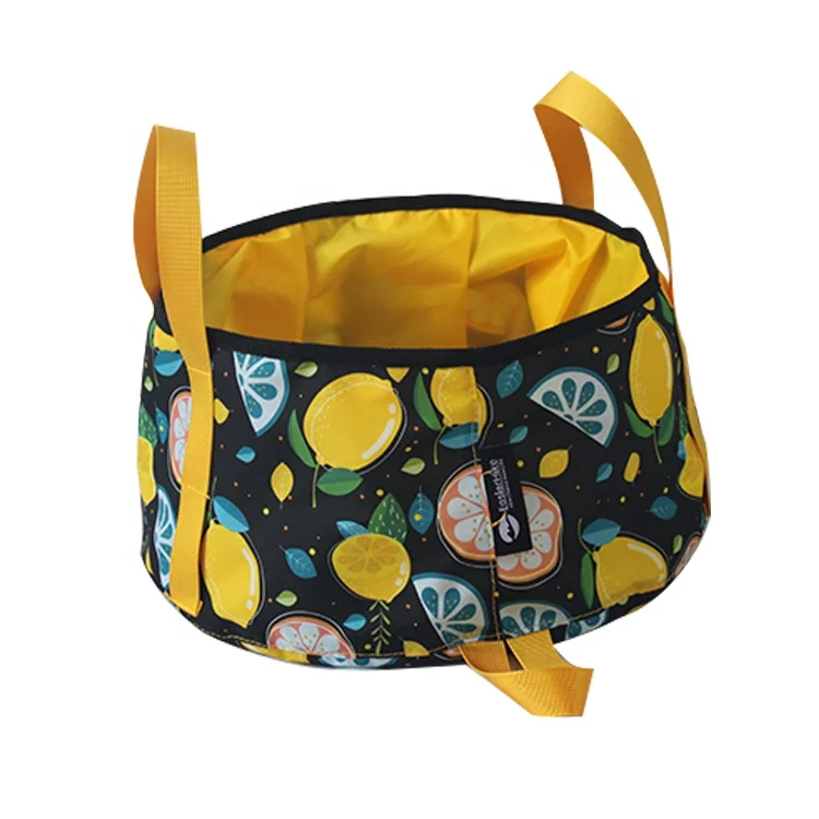 Outdoor Travel Folding Water Basin And Bucket Collapsible Wash Basin Foot Basin