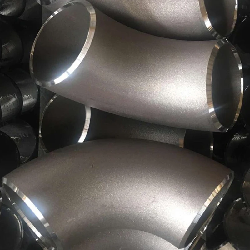 ASTM A234 Sch40 Sch80 90 Degree Carbon Steel Back Butt Welded Pipe Fittings Stainless Steel Reducer