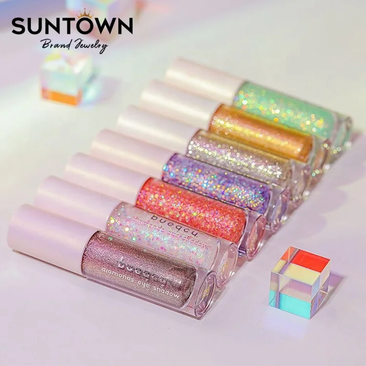 
 Sombra Para Ojos 14 видов цветов, одиночные тени для век, оптовая продажа, жидкие блестящие тени для век Starry Star, макияж Ultramo 2021 Somb Maquillaj  