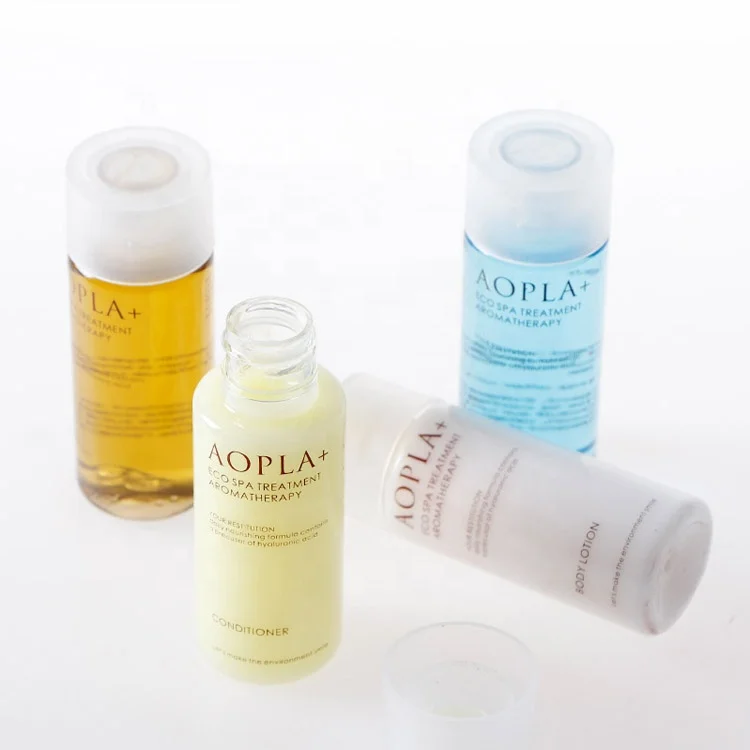 Beautiful Luxury Shampoo Cosmetic Oil Aluminum Cap Bottle