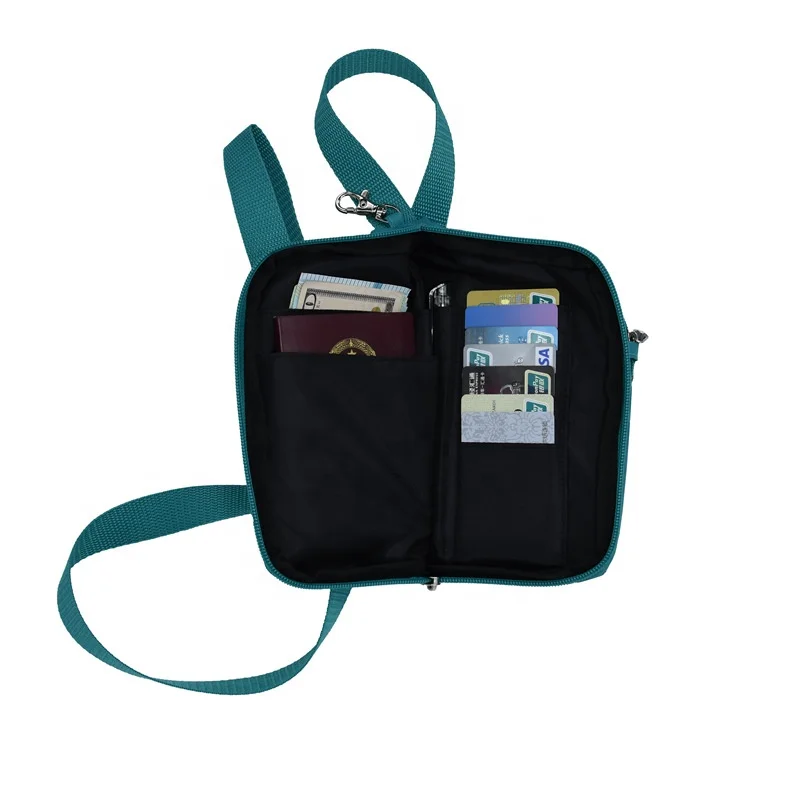 Anti-theft Multifunction Travelling Passport Bag and Travel Organizer Document Card Holder Package Ticket Credit Card Wallet Sho