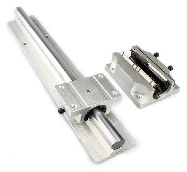 High precision factory price cnc linear guide rail SBR20-1000MM Sbr20uu bearing sliding blocks