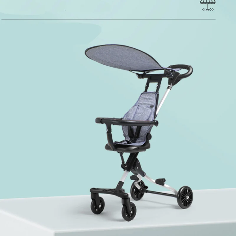 Cheap price baby pram carriage 3 in 1 multi-functional baby stroller with Baby carry basket