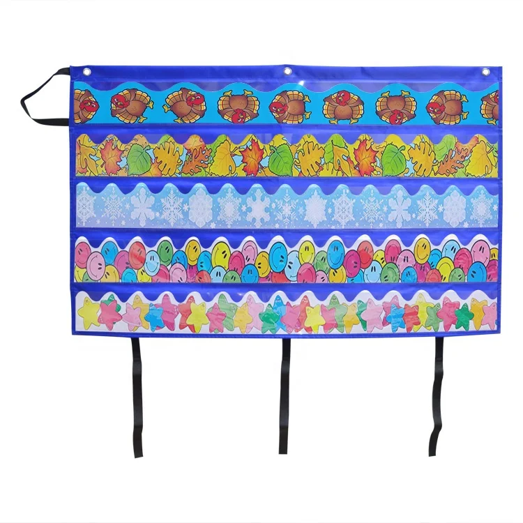 Border Pocket Chart Storage