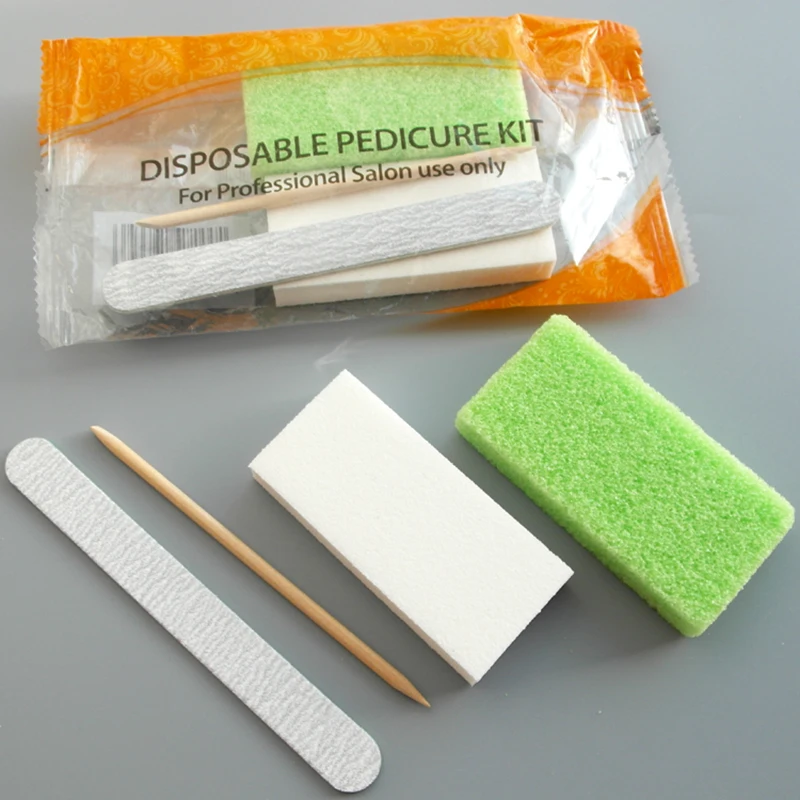 Disposable Pumice Kit Pedicure Kit Manicure Pedicure Set For Nail Salon