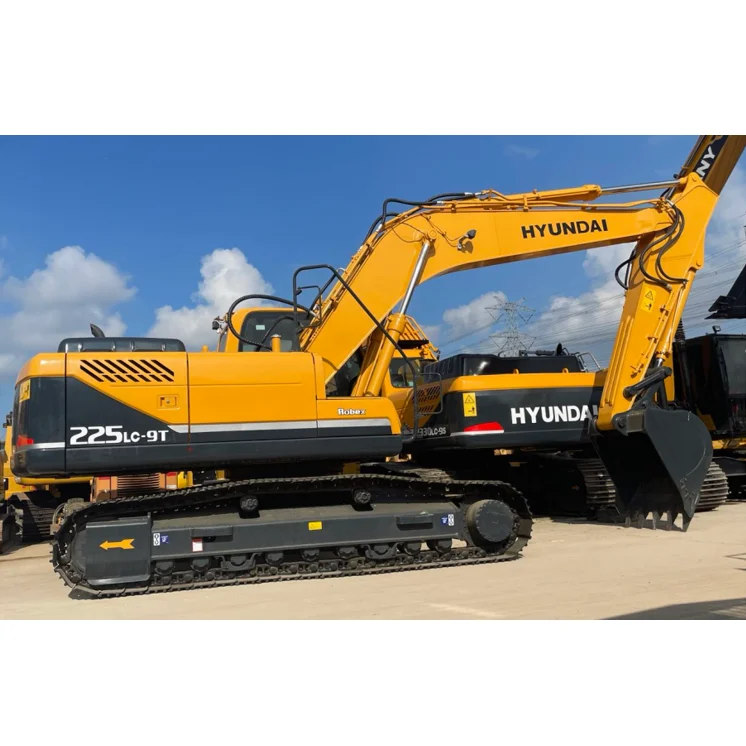 225LC-9T 22 tons Crawler excavator HYUNDAI excavator used hyundai excavator