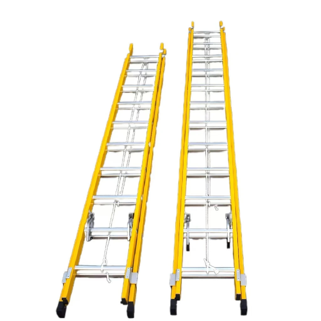 Telescoping ladders Fiberglass Ladder For Electician  Factory Direct Sale 2x10 fiberglass ladder
