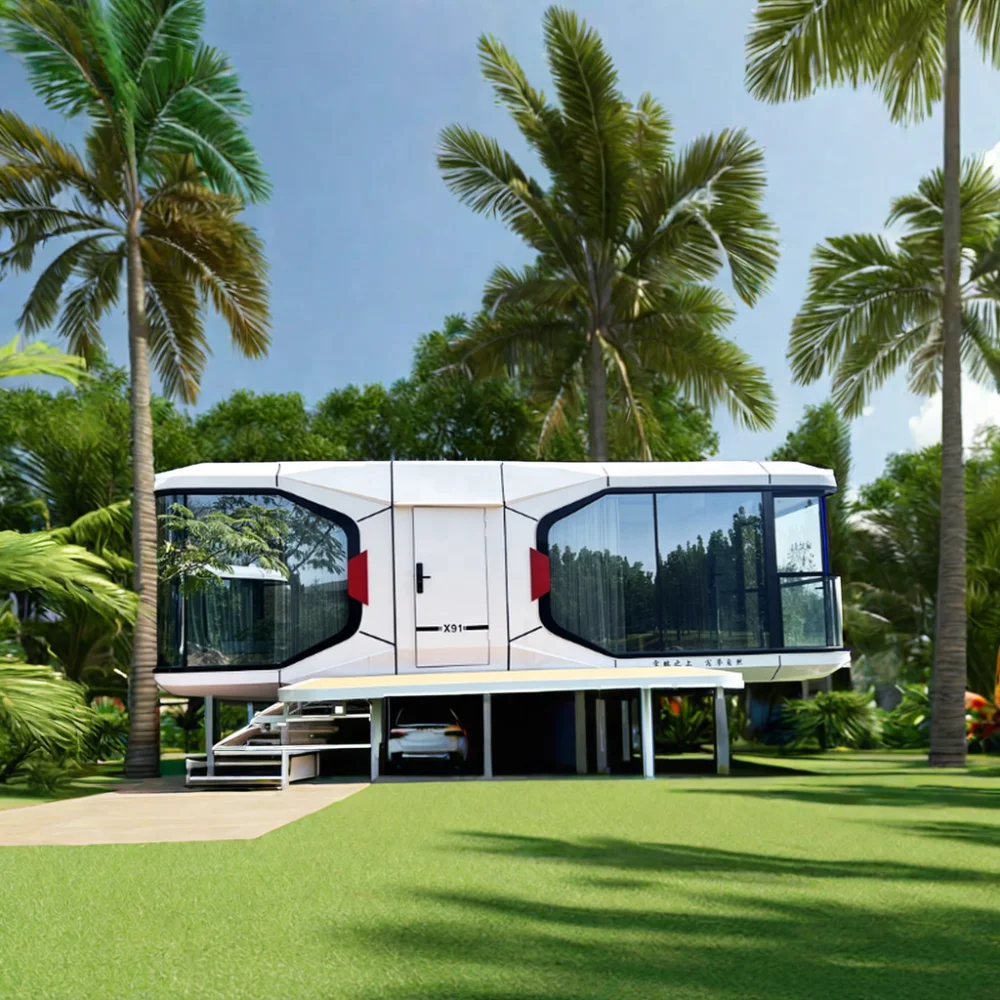 Prefab Modular 2024 Luxury House Space Capsule Houses Bed Cabin Hotel Contain House Manufacturer