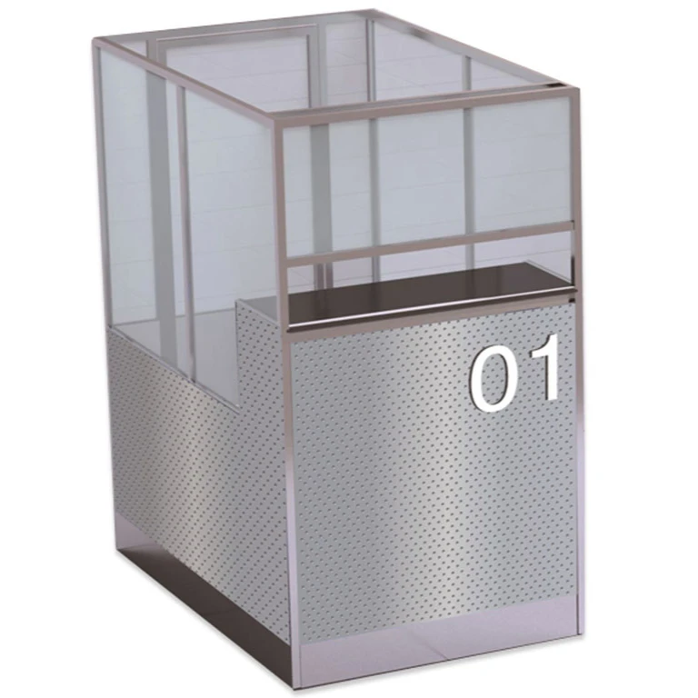 factory supply professional airport multi-function check-in counter security check boarding gate service counter