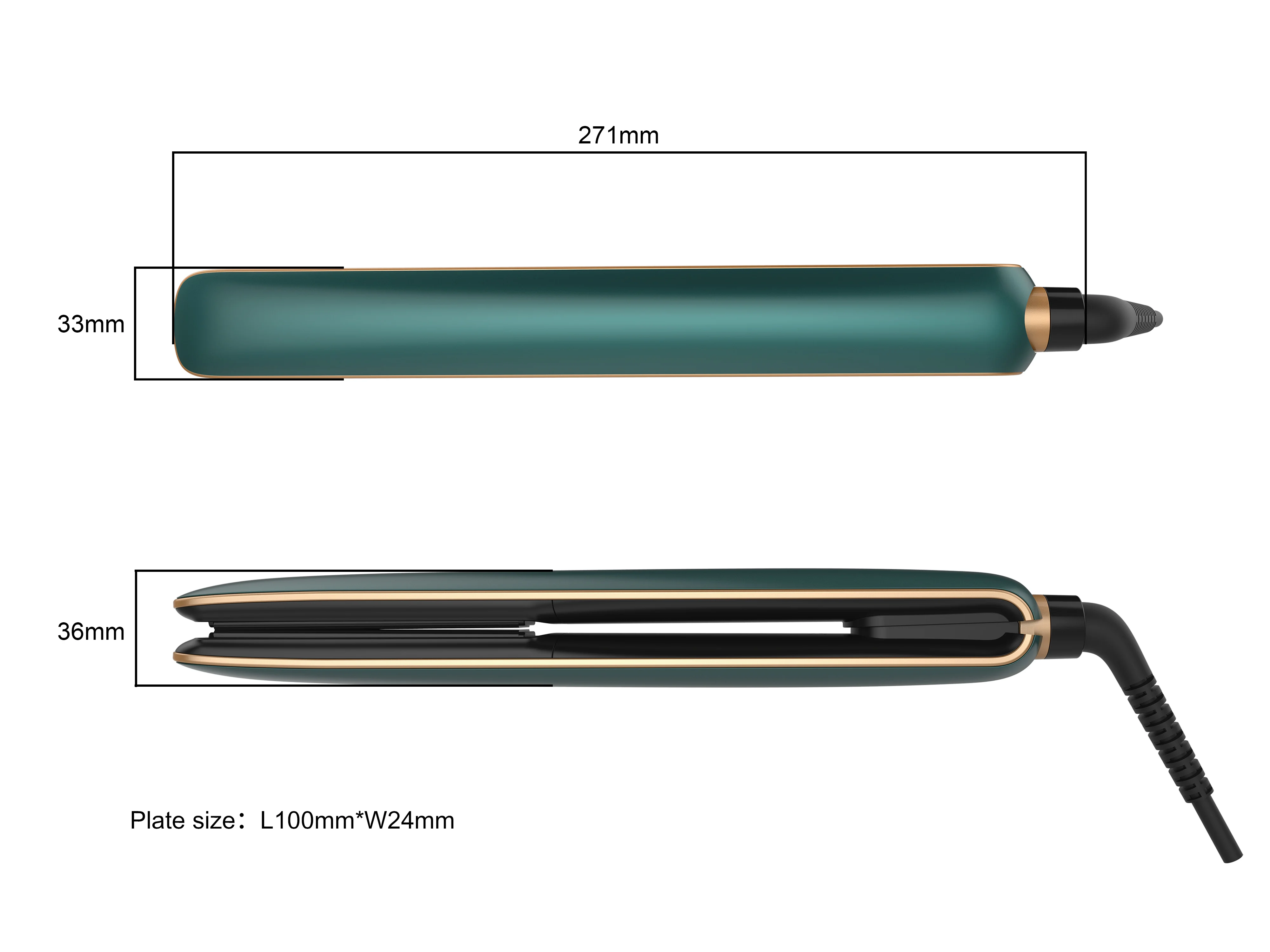 Planchas titanium pro nano baby plancha touchsense