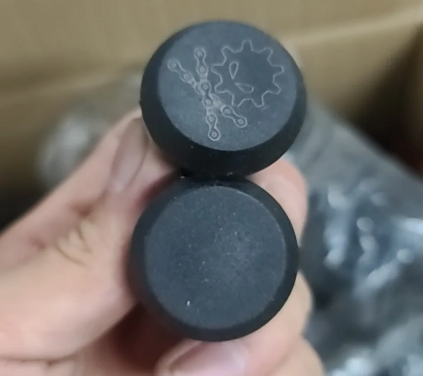 2024 Silicone BMX Bicycle grip plastic Handle End Plug accessories can be customized multicolor optional accessories