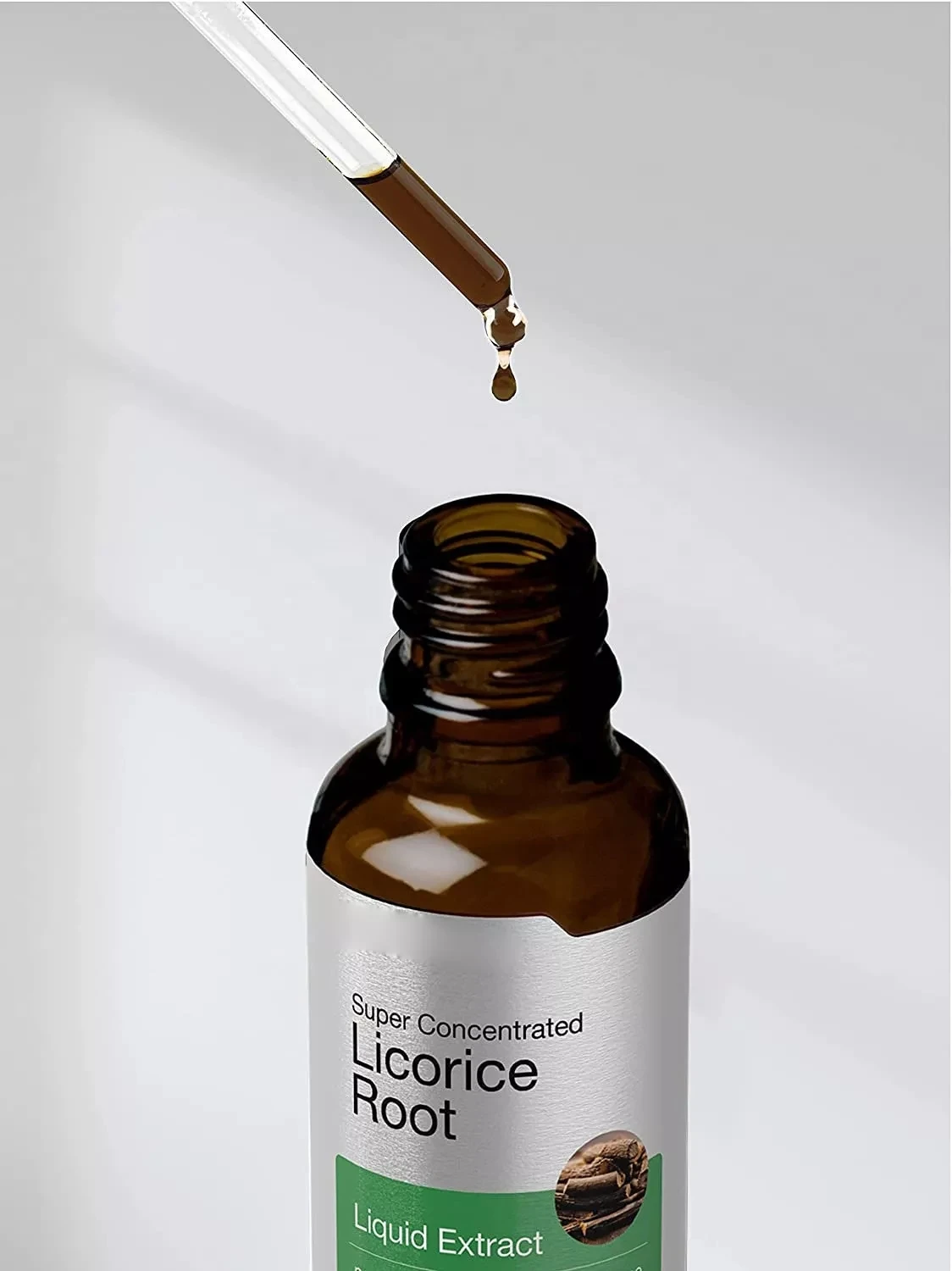 Private label Licorice  root extract with mint licorice sweet syrup Nature Supplement for smooth cough and pain