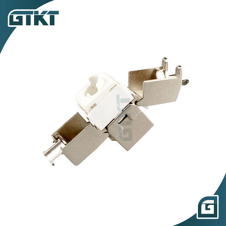 RJ45 keystone jack FTP Cat7 Cat6A экранированный разъем 10G 8P8C модульный