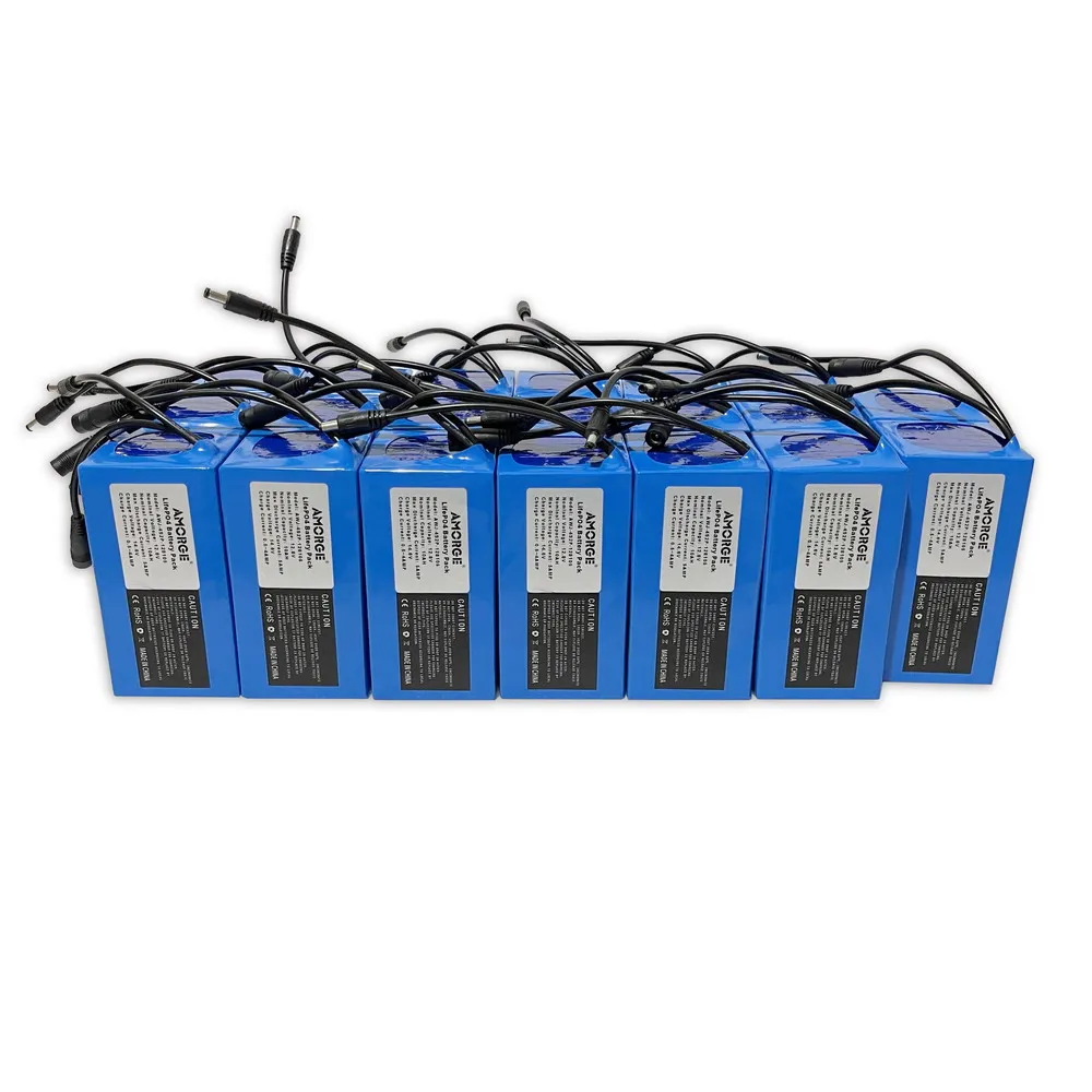 Amorge  Solar lithium ion battery  CE certificates 12.8V 25.6V 48V 51.2 V from 50AH to 200AH LiFePO4 battery supplier