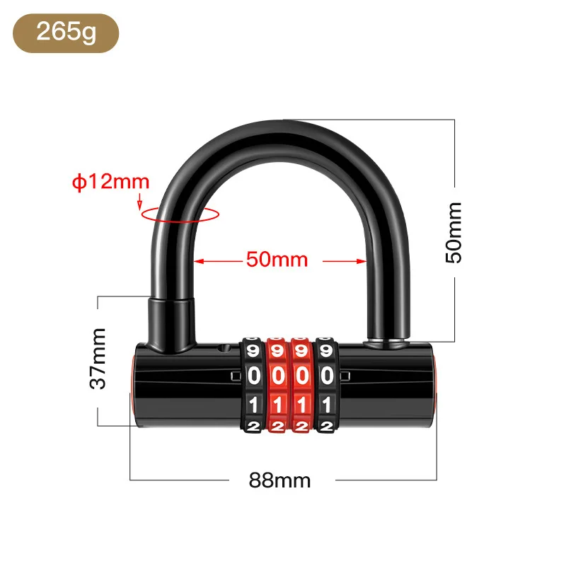 SecureVenture Bike Lock App-Controlled Security Tamper-Proof Alert System Sleek & Modern Design