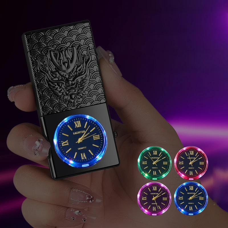 Cigarettes Electric Usb Charging Lighters Arc Plasma Windproof Eletronic Pulse Lighter Cigar Electronic Zinc Alloy CLASSIC