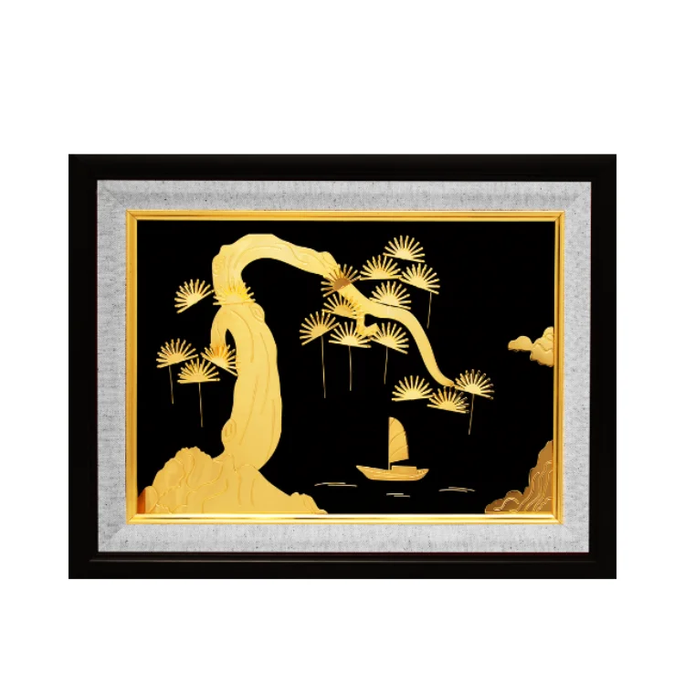 Picture Gold Hong Pham Jewelry Best Price Fine Jewelry Manufacturer Home Decor Customized Traditional Style Vietnam Manufacturer