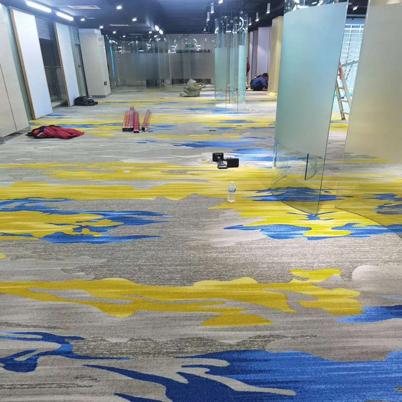 Factory Wholesale Alfombra Modern Design Luxury Hotel Carpet Rug Hotel Lobby Hallway Carpet For Hotel Wall To Wall Carpet