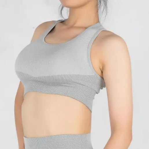 Wholesale Sports Zipper Yoga Bra Korse Tayt Womens Sports Sexy Underwear Athletic