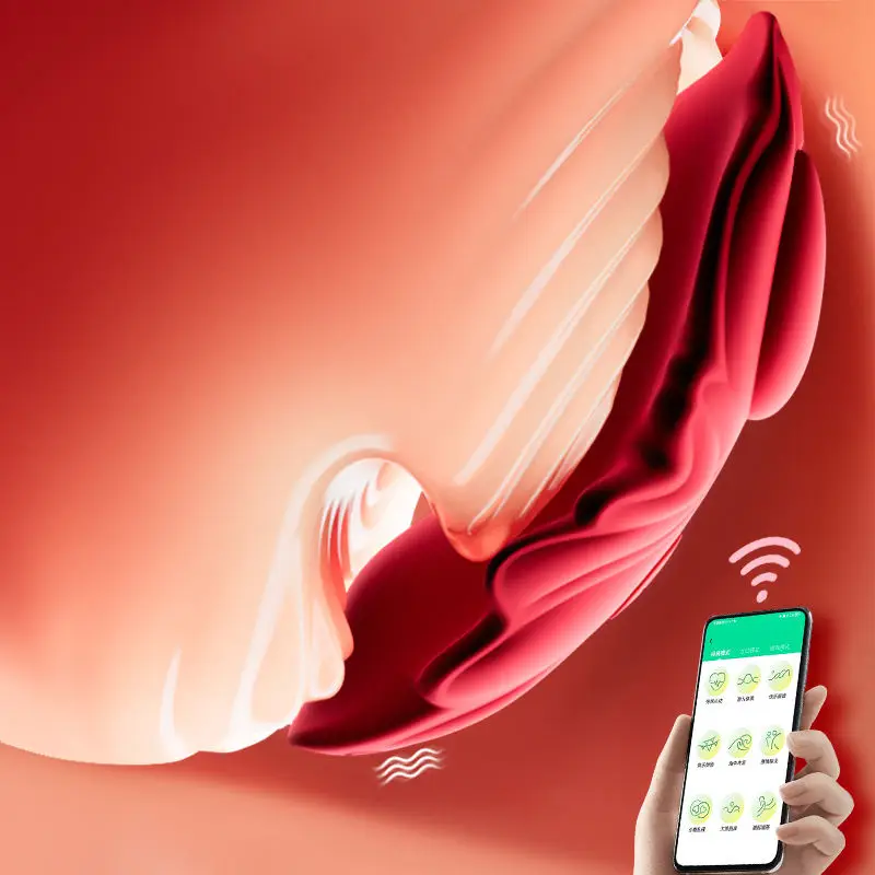 App Remote Control Wearable Panties Clitoral Vibrating Vagina Anal Stimulator Butterfly Vibrators Sex Toy For Women Couple