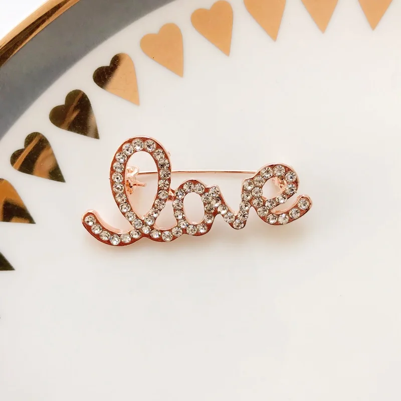 Korean hot style  brooch pin corsage pearl bow zircon flower clothing scarf pin brooch for women girls