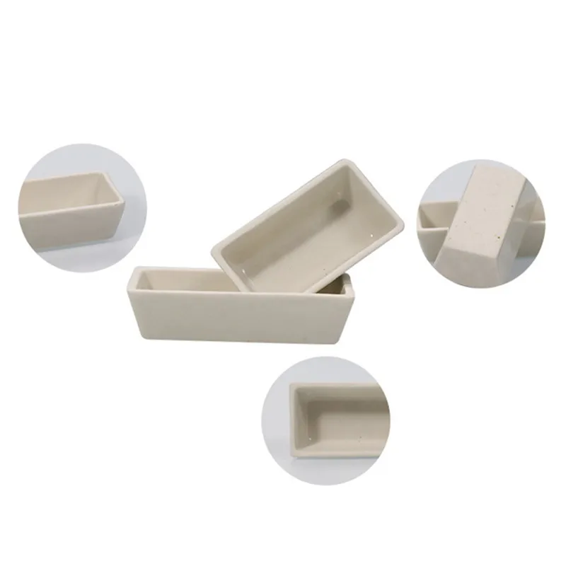 HAIJU LAB  Ceramic Boat/Ark Combustion Boat Ceramic Captain Ark Ash Pan Ceramic Crucible