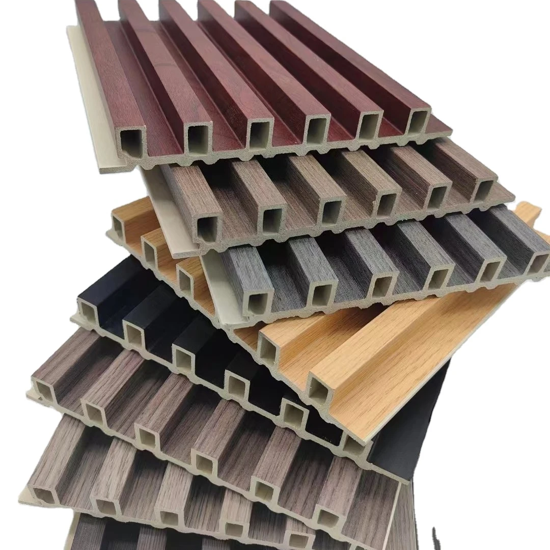 Водонепроницаемая УФ-стойкая стеновая панель Chuangsheng из ДПК внутреннее украшение композитная