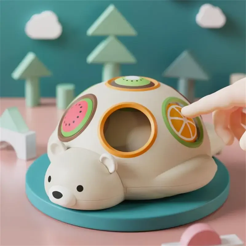 Montessori Toys Baby Toys 12 18 Month Fruit Cognition Matching Fidget Educational Child Games Finger Sensory Toys for Boys