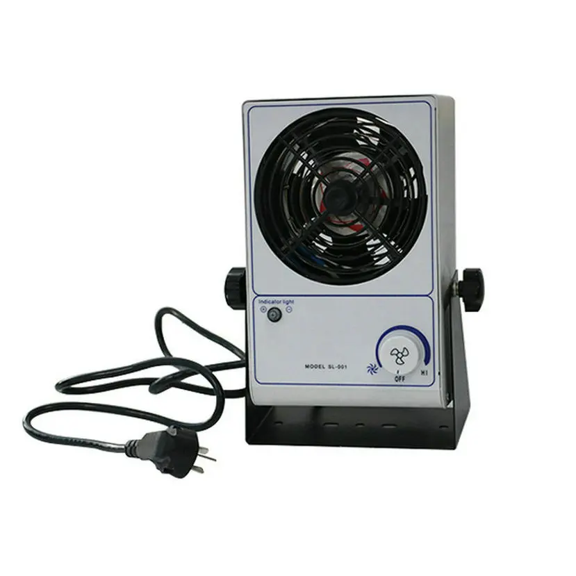 New Product ESD Antistatic Benchtop Ionizer Fan ,Desktop ESD Ionizing Air Blower