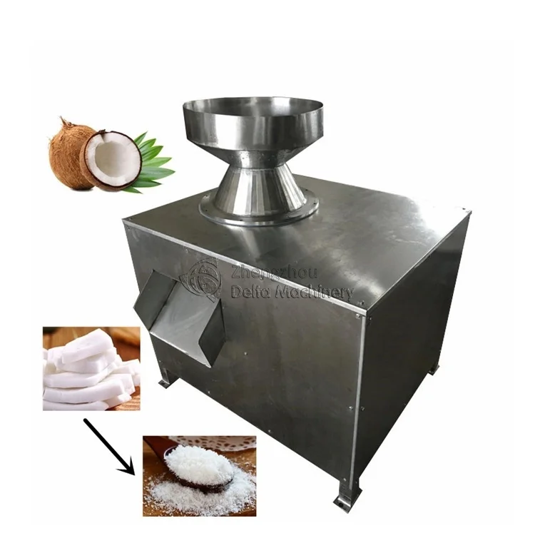 Commercial Coconut Grater Grinder Grating Grinding Machine With Electric Motor-Driven Grater Blade