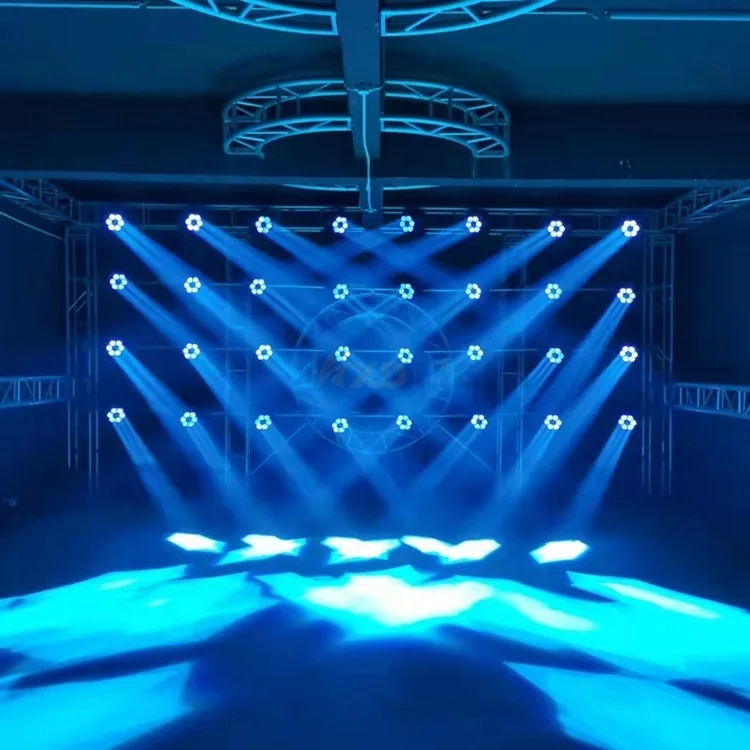 7X40W RGBW Bee Eye Beam Zoom Wash Lights CTO LED Moving Head Light Stage Lighting for Show DJ Concert Club