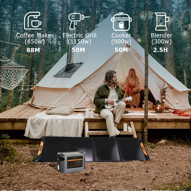 1kw Rechargeable Energy Storage Solar Station 1000w Portable Generator Lithium Battery Pack