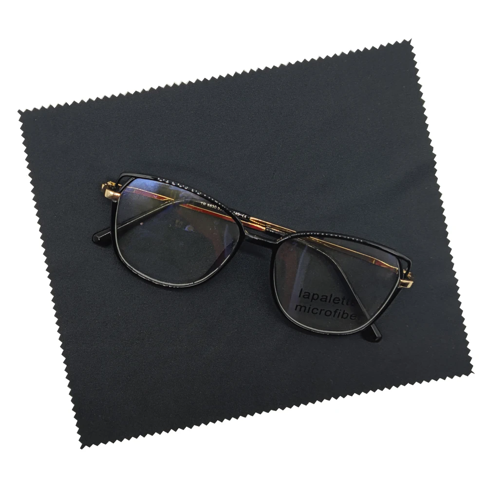 
Silk printing Eyewear Accessories Sunglasses Screen Lens Microfiber Cleaner Cloth Eyeglasses Glasses Cleaning Cloth 