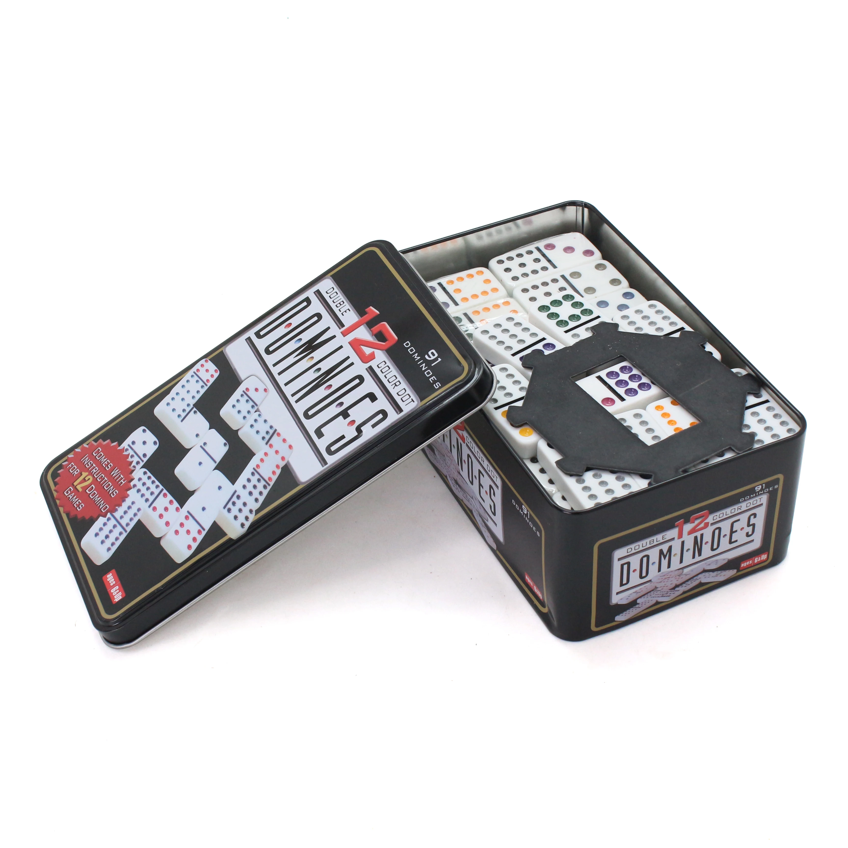 Dominoes Set for Adults and Kids - Domino Set for Classic Board Games