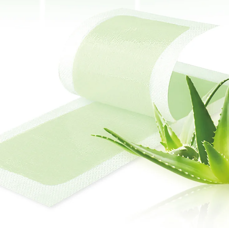 depilatory disposable cold pressed face wax strips hair removal