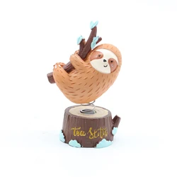 OEM Home Decoration Novelty Animal Shaped Case Funny Resin Sloth Music Box